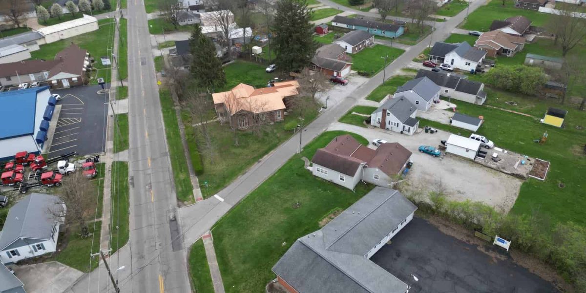 South Vine St. Sanitary Sewer Replacement Before